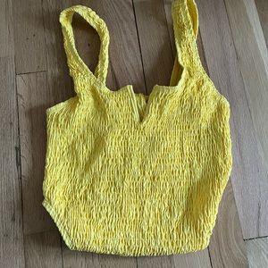 New yellow full suit pac sun